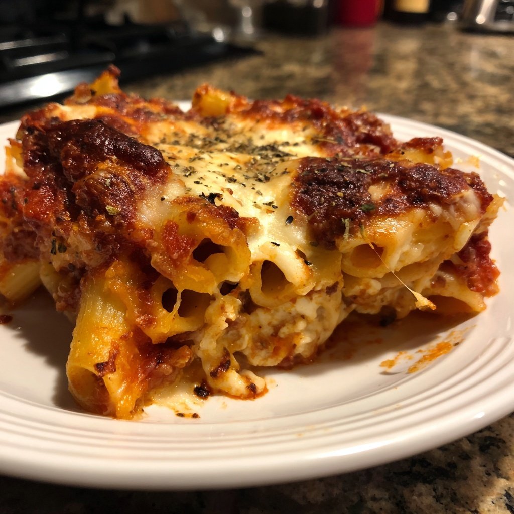 Classic Comfort Food Baked Ziti