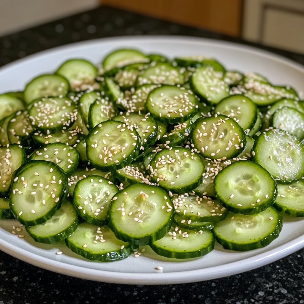 Easy Asian Cucumber Salad
