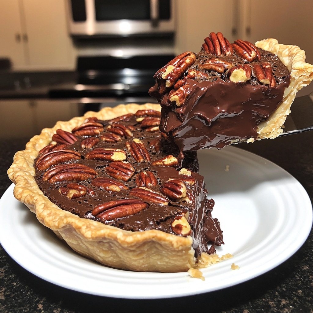 Texas Chocolate Pecan Pie