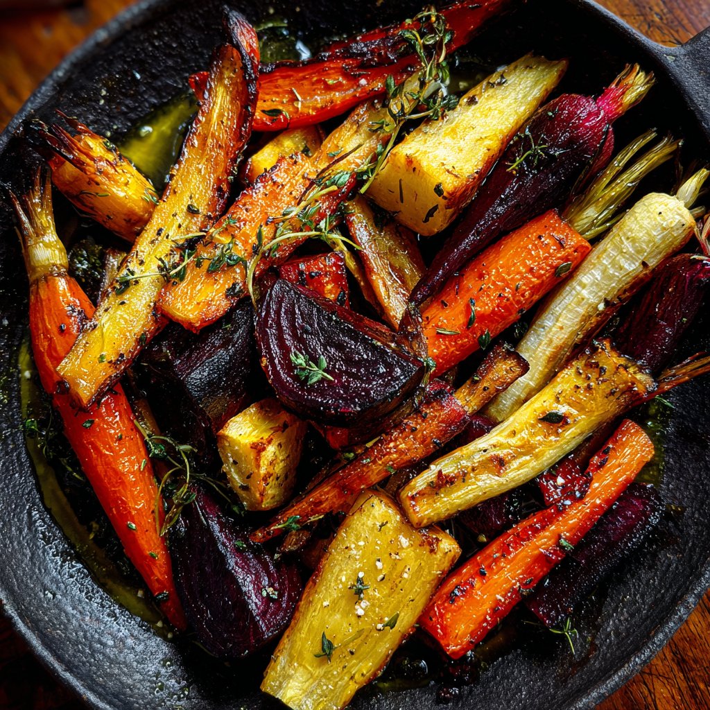 Herb Roasted Root Vegetable Medley
