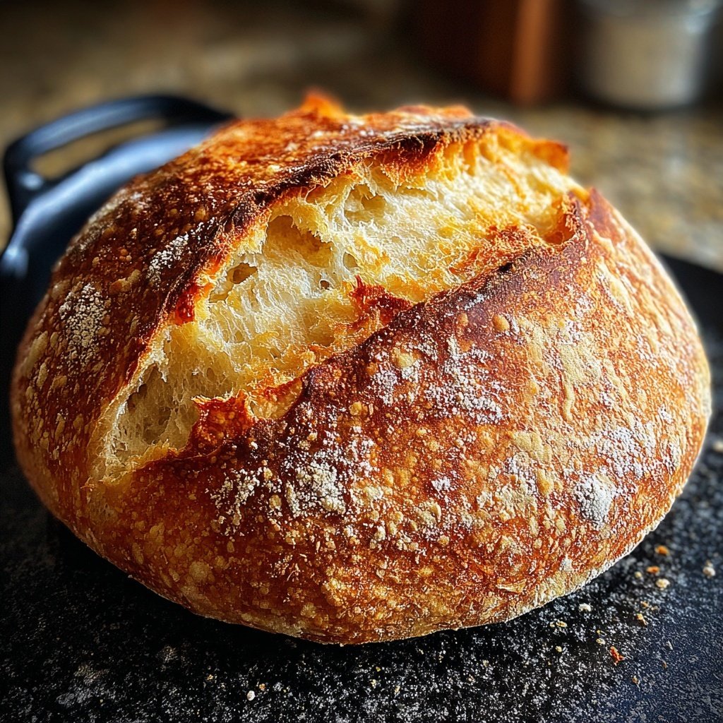No Knead Dutch Oven Bread