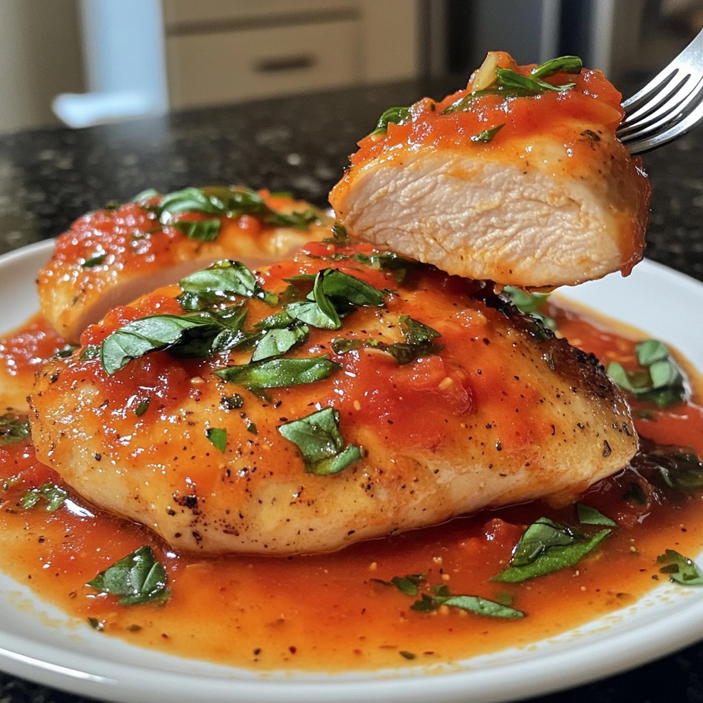 Chicken Breast with Tomato Sauce