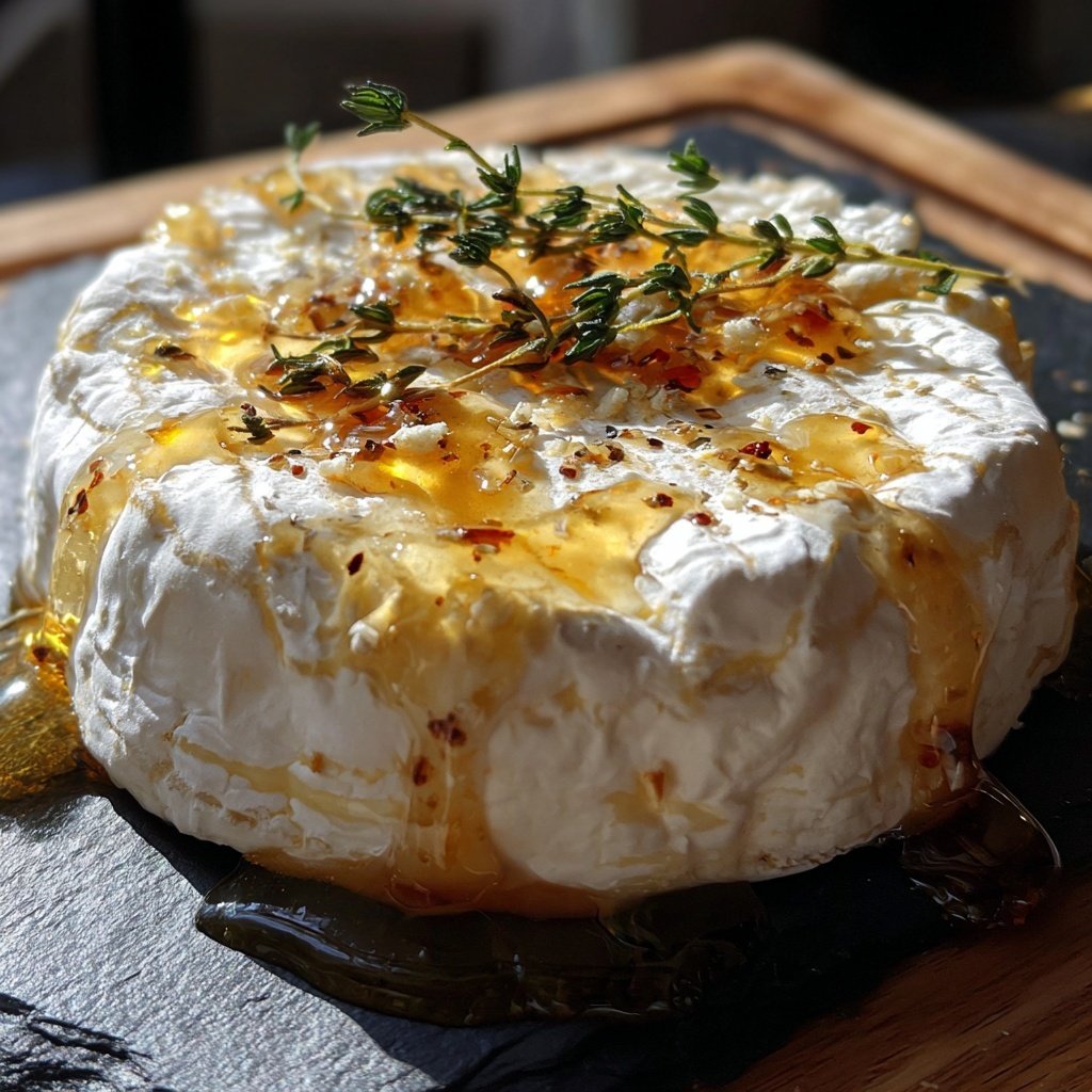 Camembert with Honey and Thyme