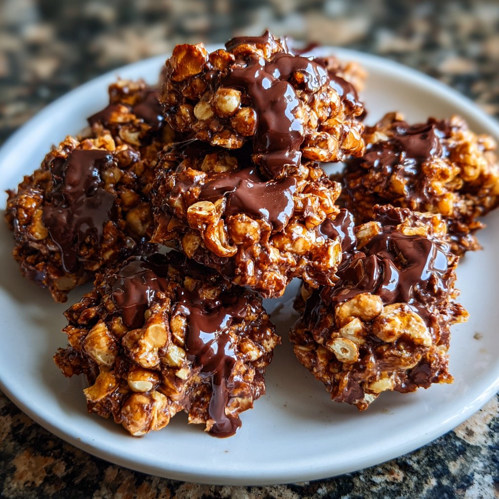 Chocolate Hazelnut Snack Clusters
