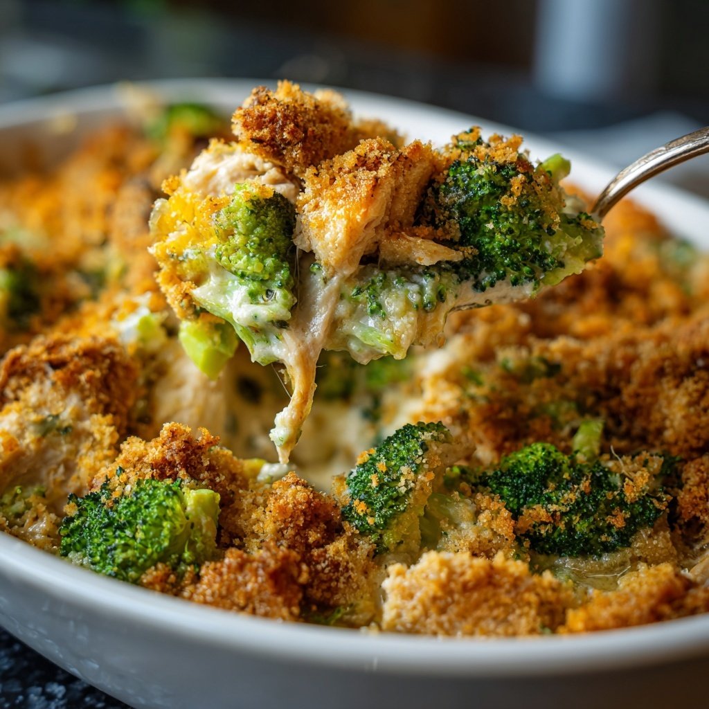 Healthy Creamy Chicken Casserole Recipe