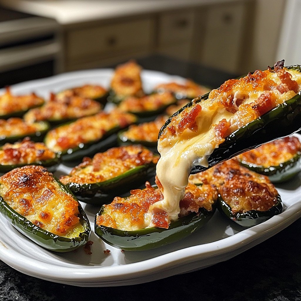 Baked Jalapeno Poppers
