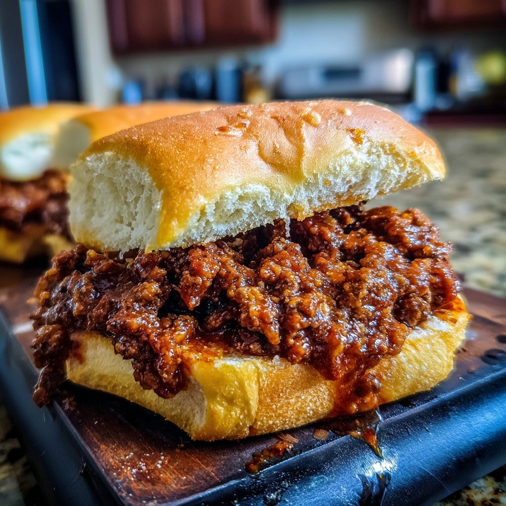 Ground Beef Sloppy Joes
