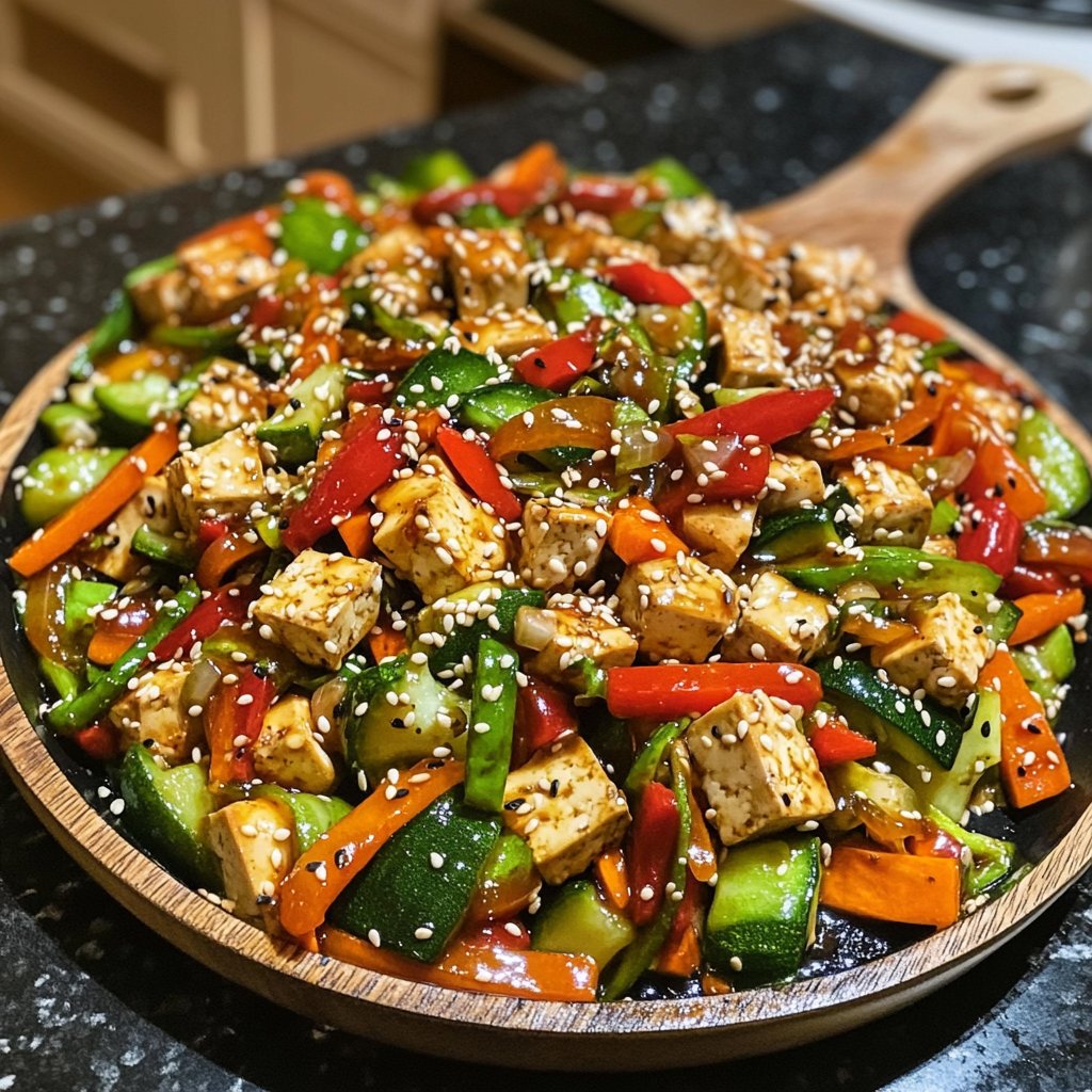High Protein Tofu Stir Fry