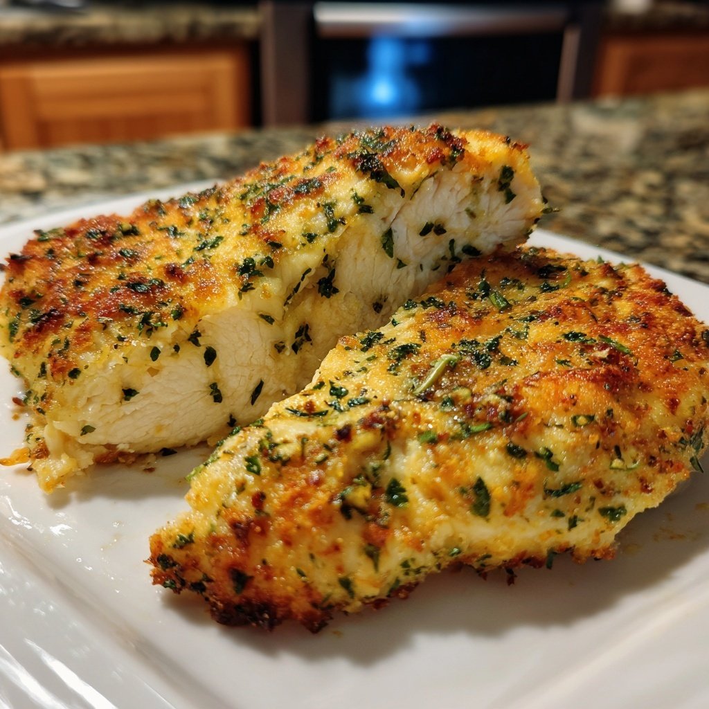 Chicken Breast Baked with Herbs