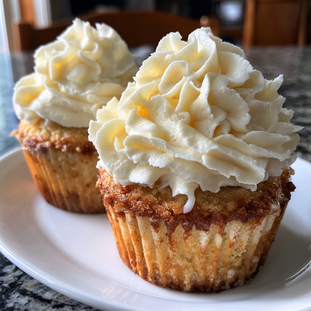Vanilla Cream Filled Cupcakes