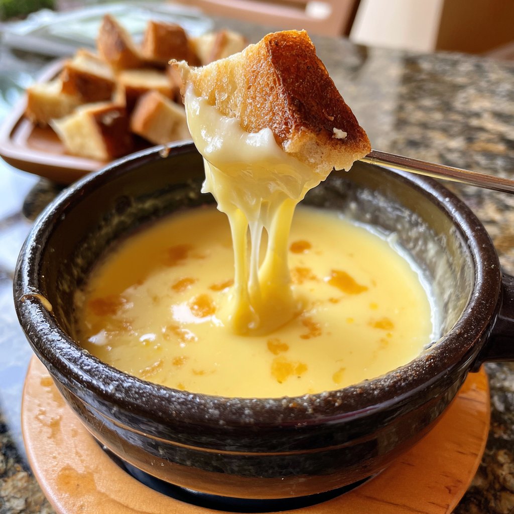 Fondue with Alpine Cheese Blend