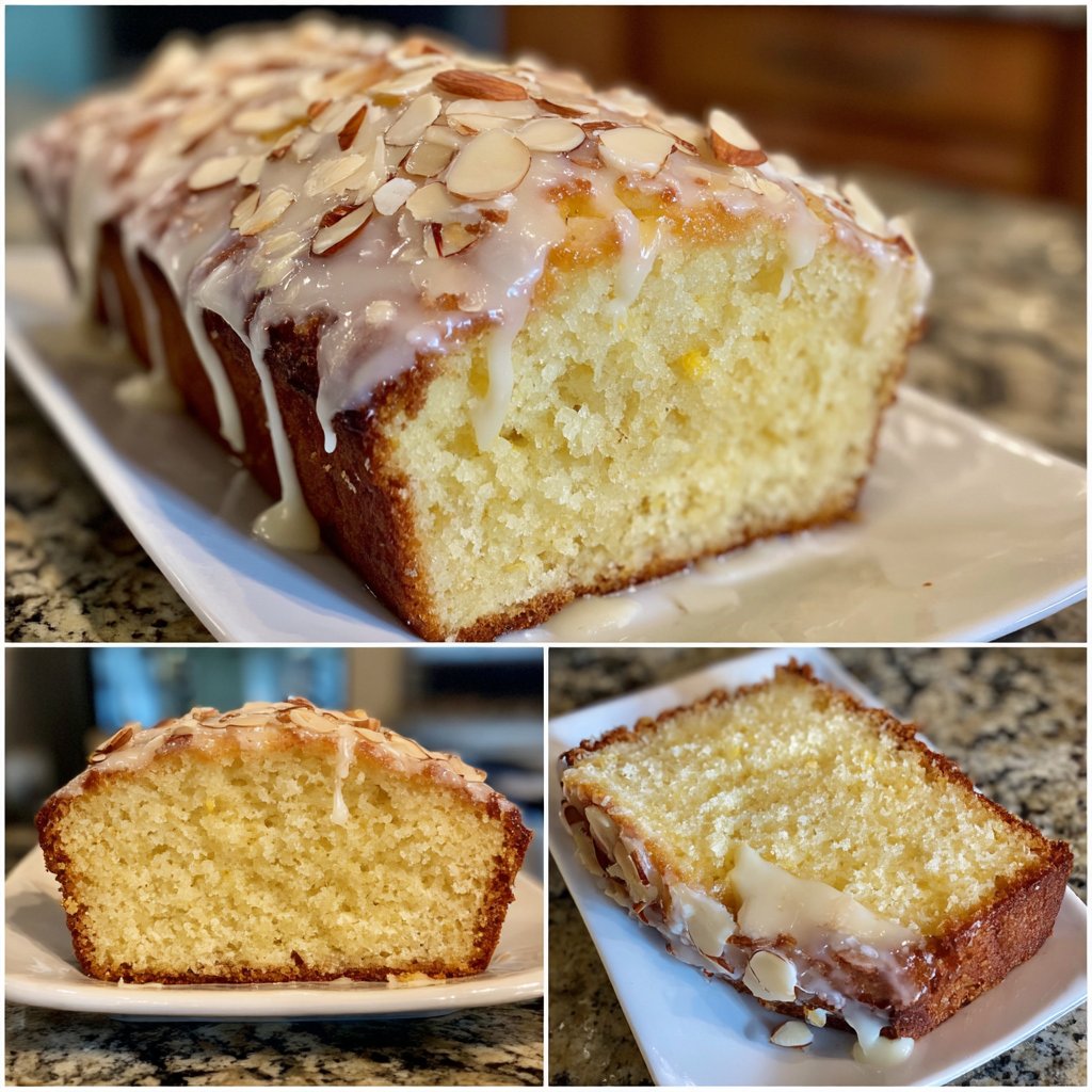 Vanilla Almond Yogurt Cake